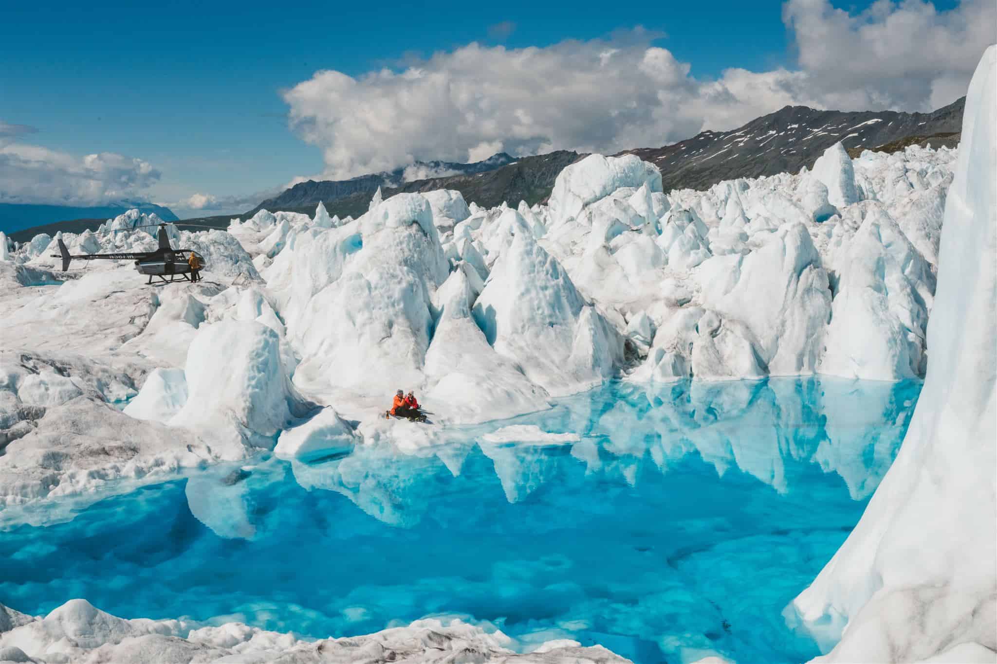 Knik Glacier Ice Fall
