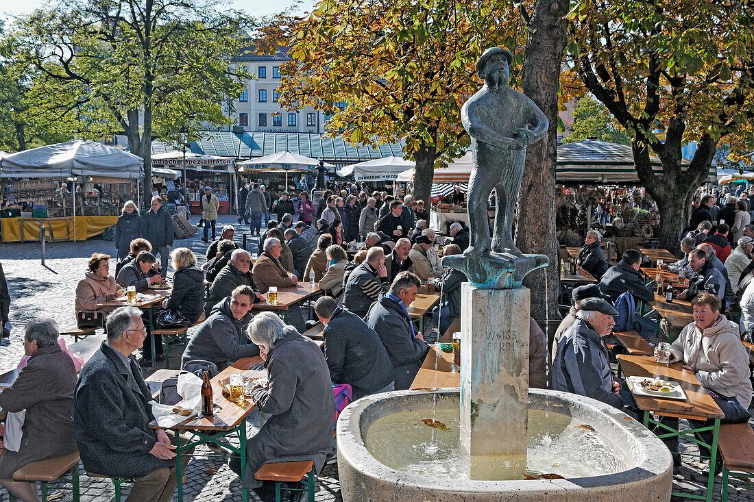 Beer Garden Fountain