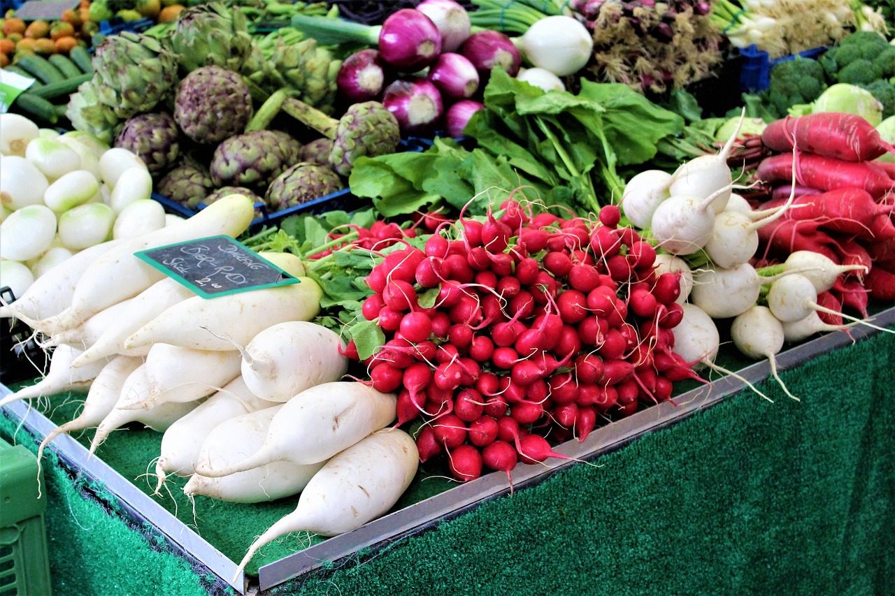 Fresh Produce Stalls