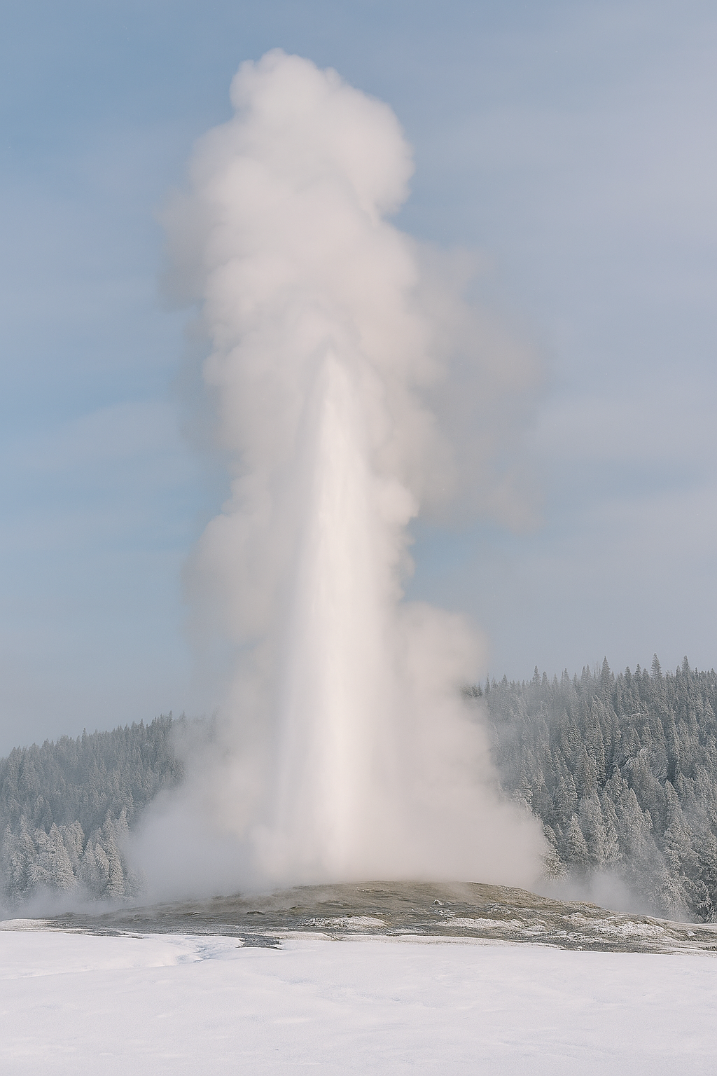 Old Faithful Geyser Basin Boardwalk