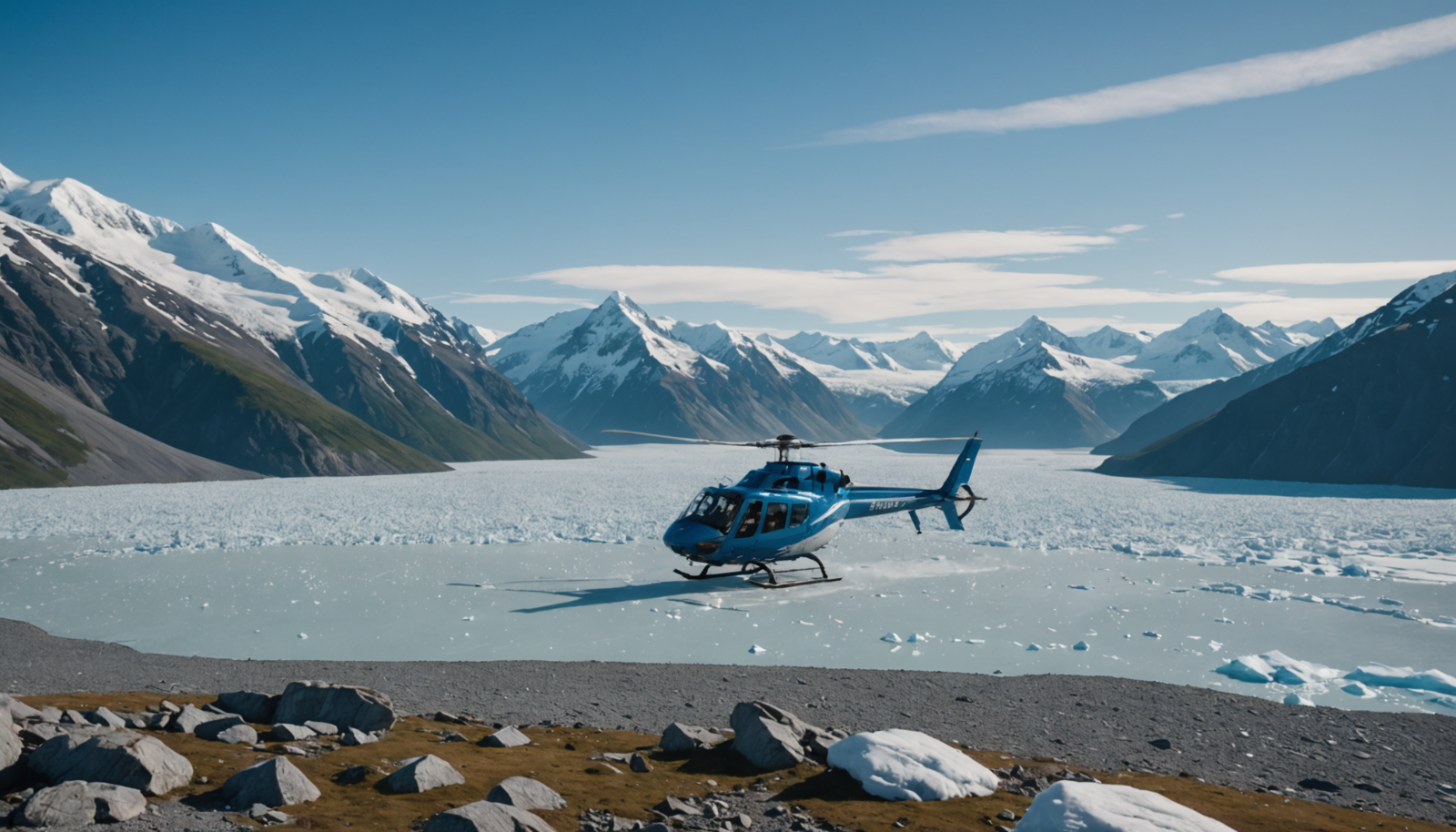 Glacier Base Landing