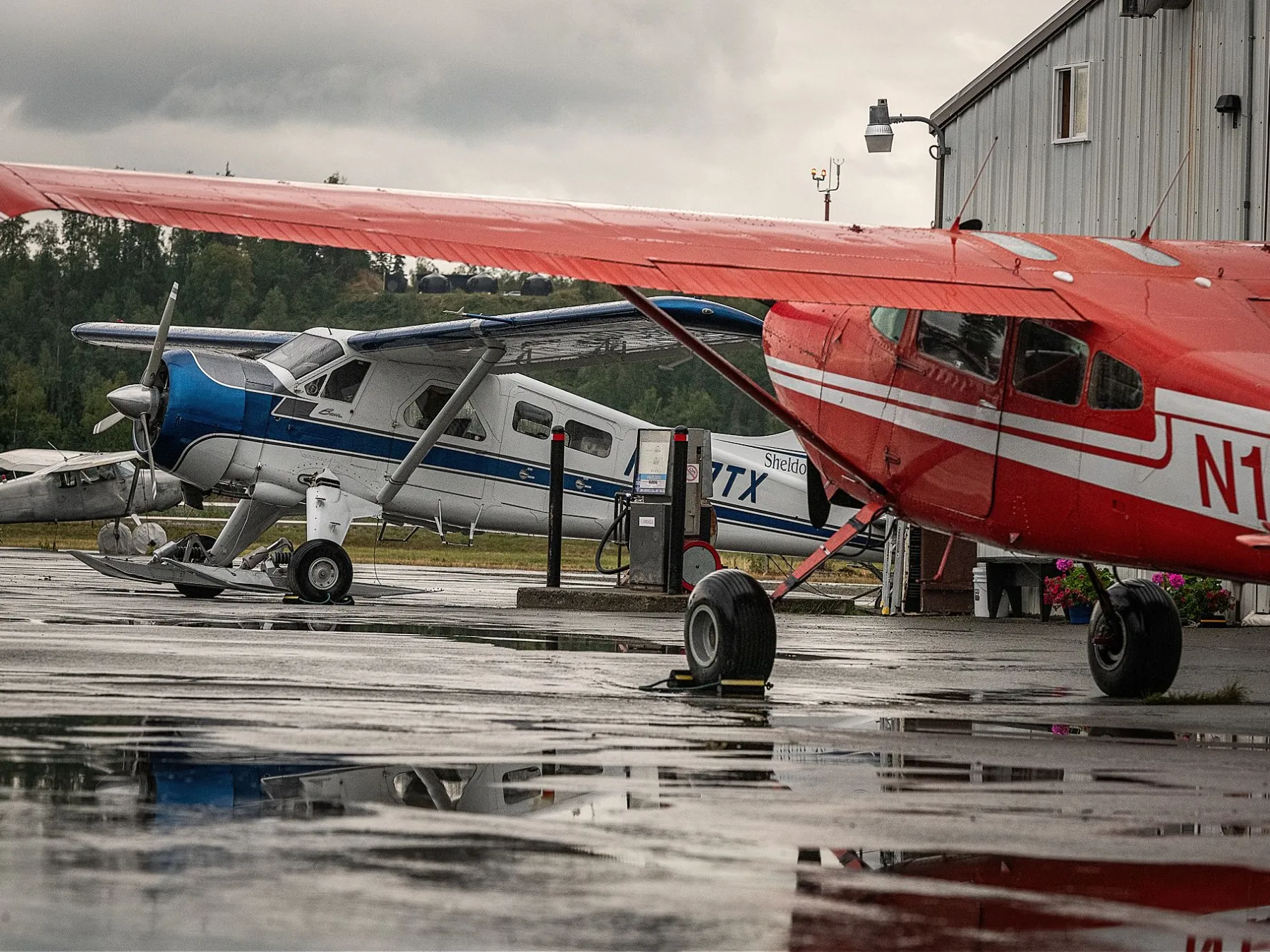 Talkeetna Airstrip Apron