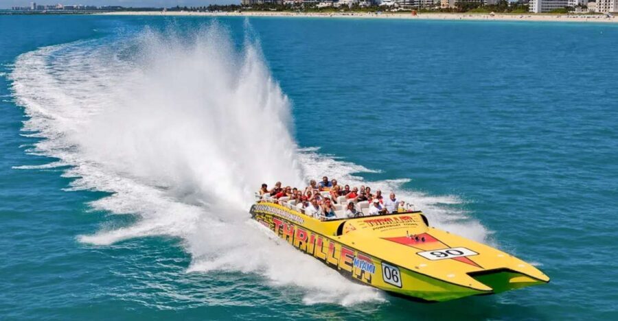 Thriller Miami Speedboat Tour