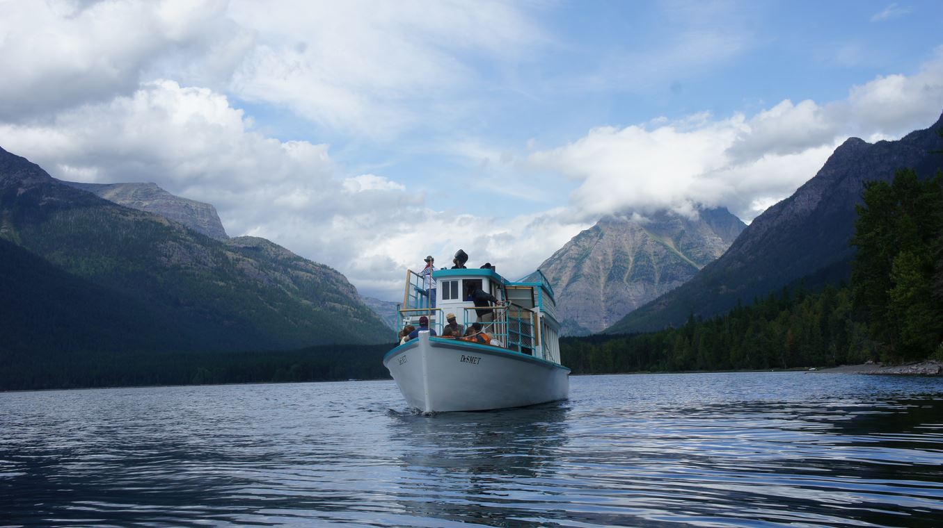 St Mary Boat Tour Glacier National Park
