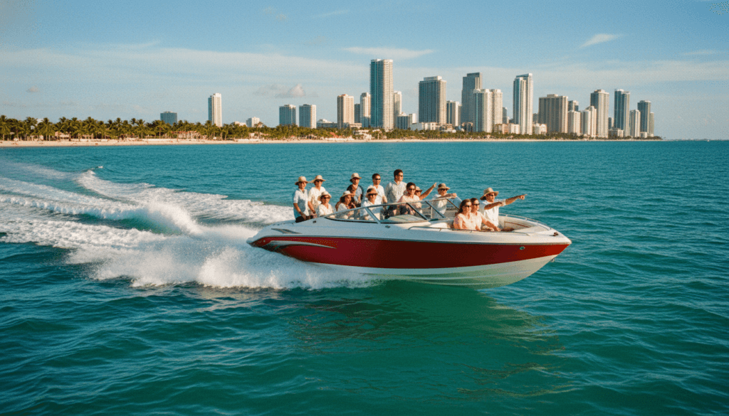Speed Boat Tour South Beach Miami