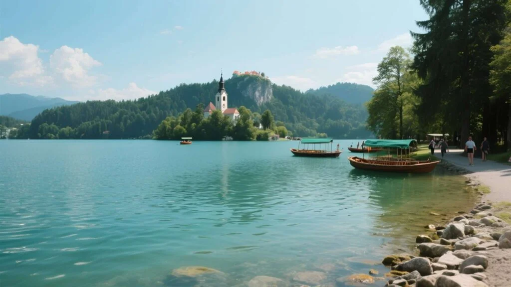 Lake Bled Shoreline