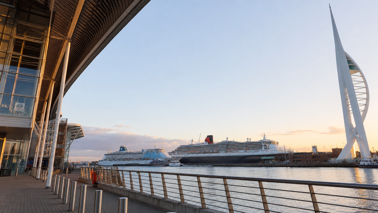 Gunwharf Quays Waterfront
