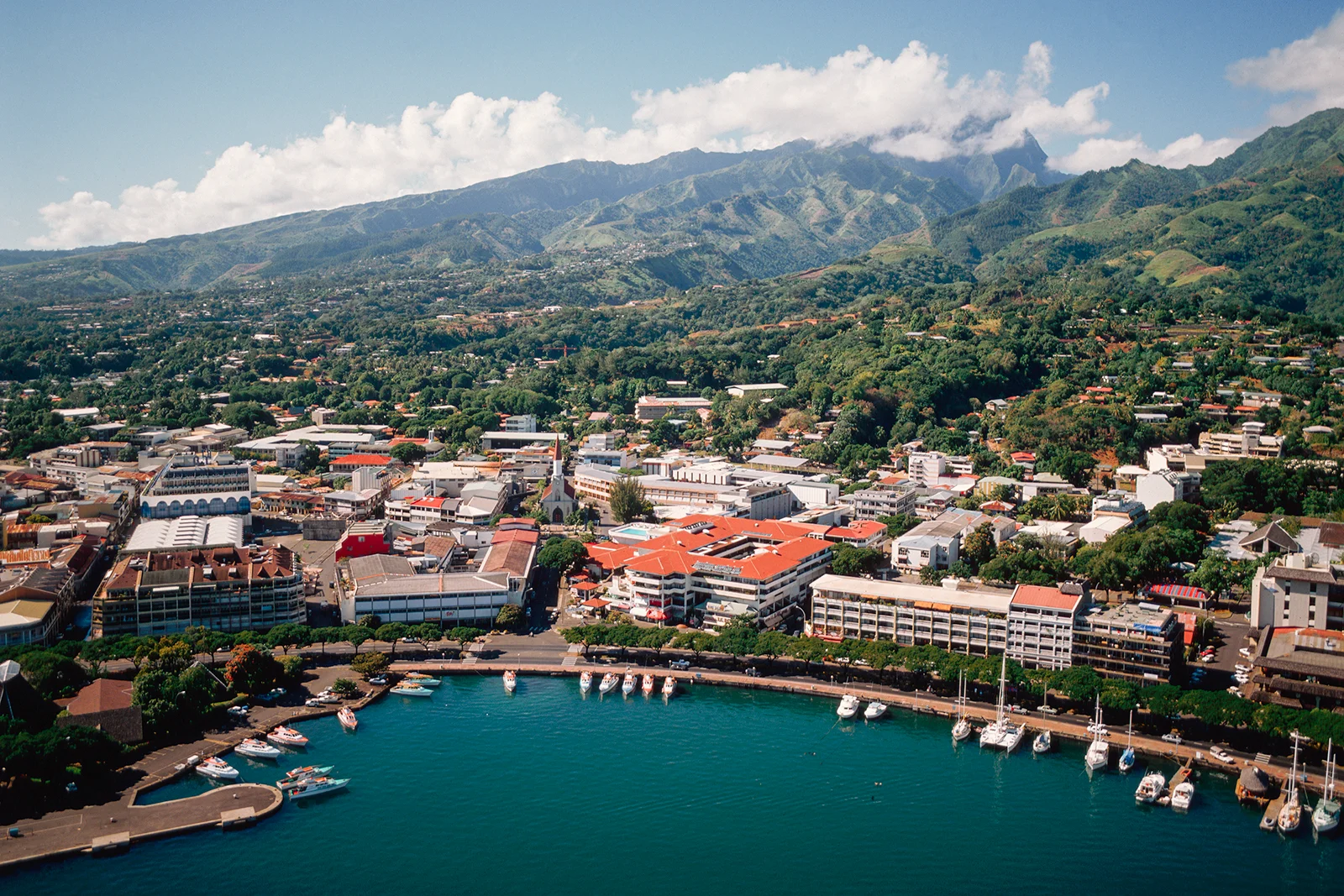 Papeete Marina Departure Point