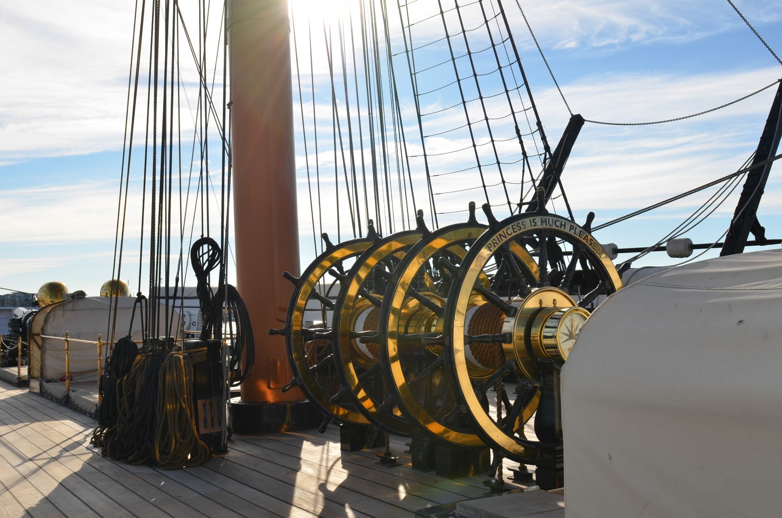 HMS Warrior Deck