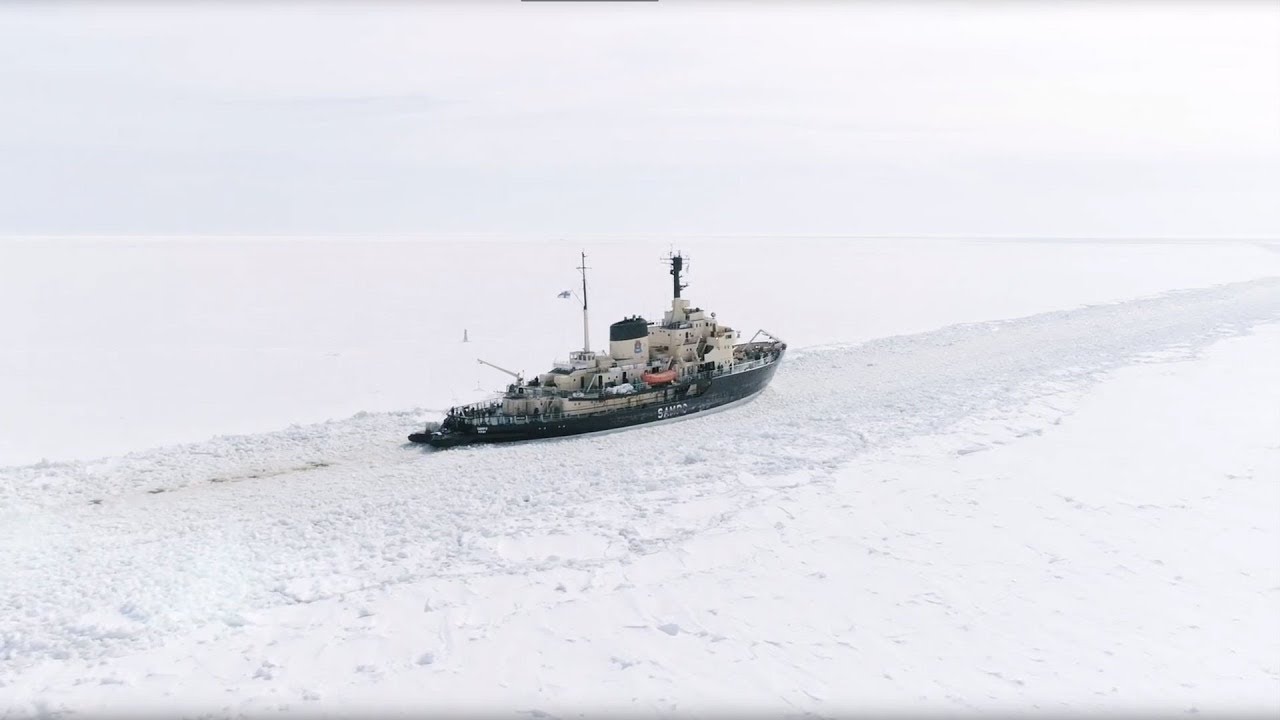 Frozen Sea Landscape