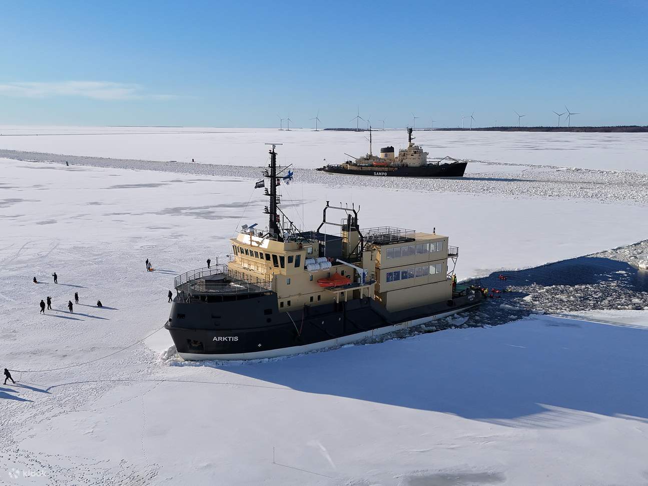 Icebreaker Vessel Deck