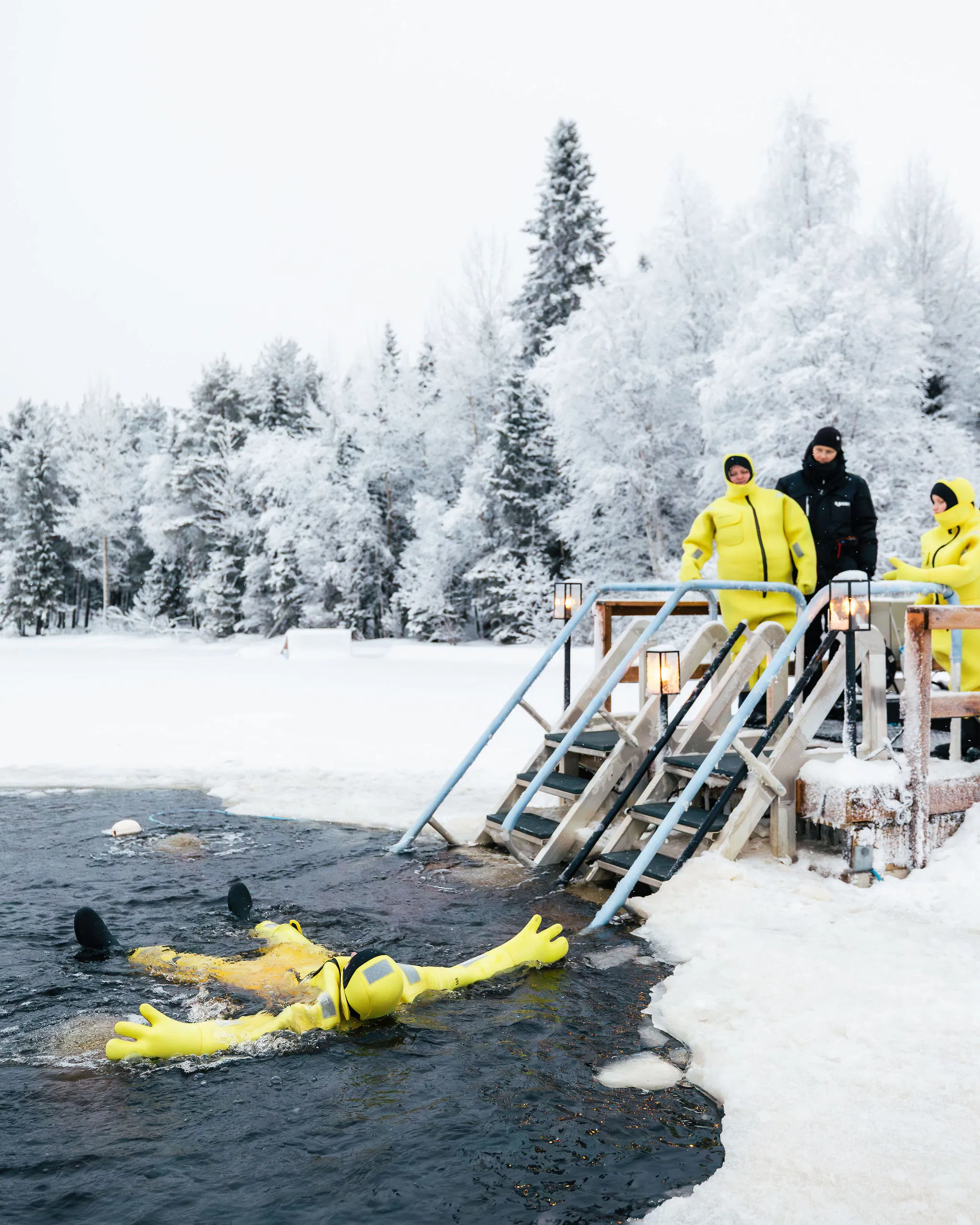Ice Floating Pool