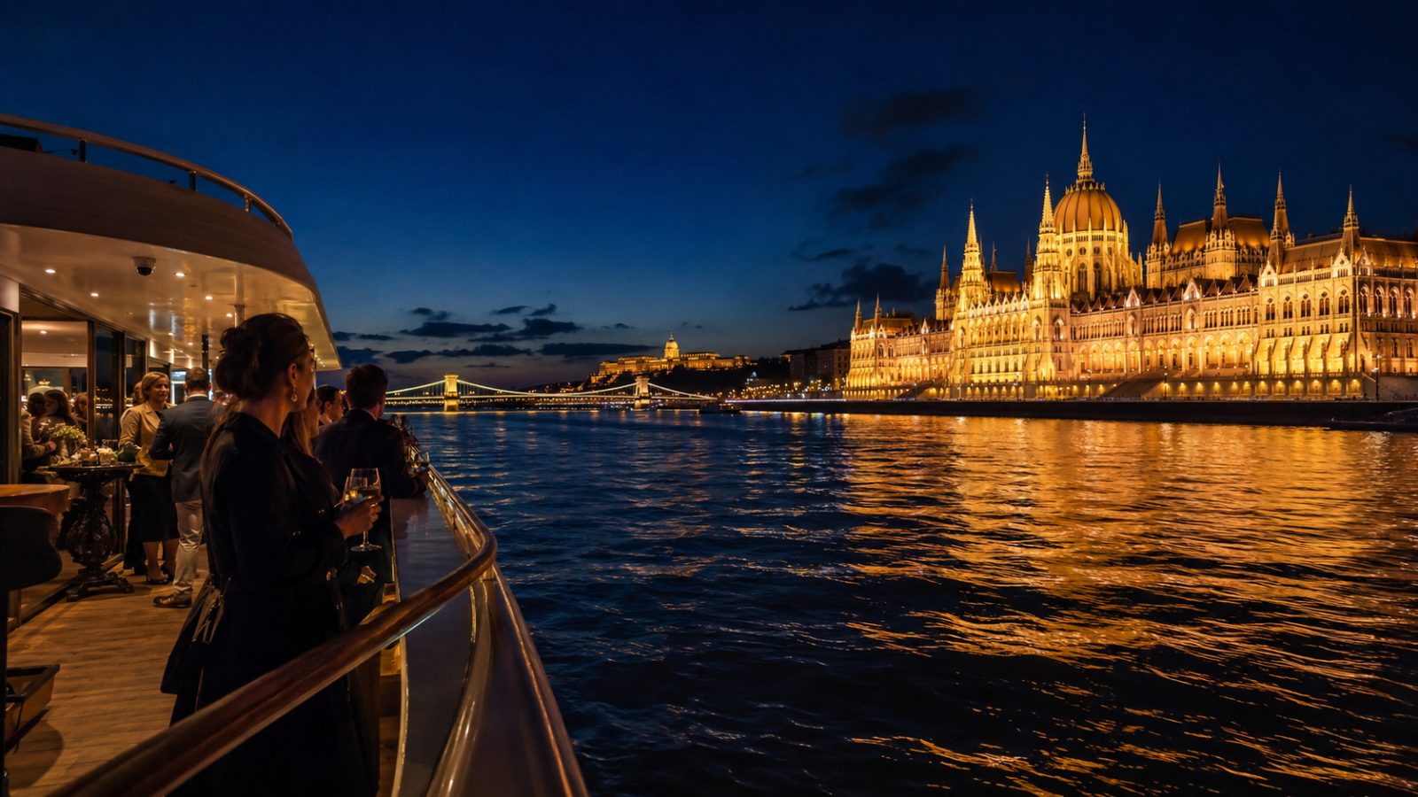Budapest Booze Cruise With Unlimited Drinks
