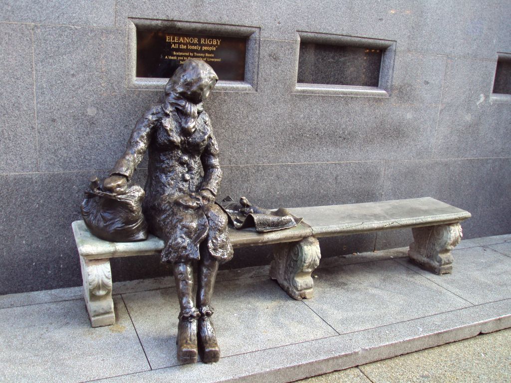 Eleanor Rigby Statue