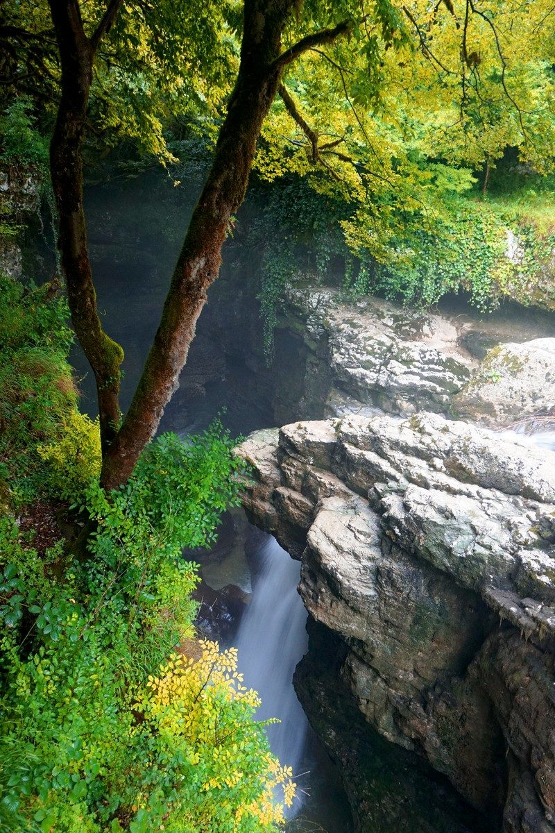Martvili Canyon Upper Waterfall