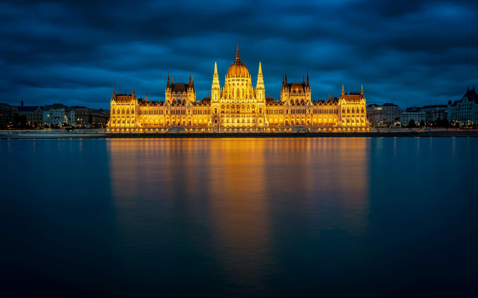 Hungarian Parliament Building Perspective