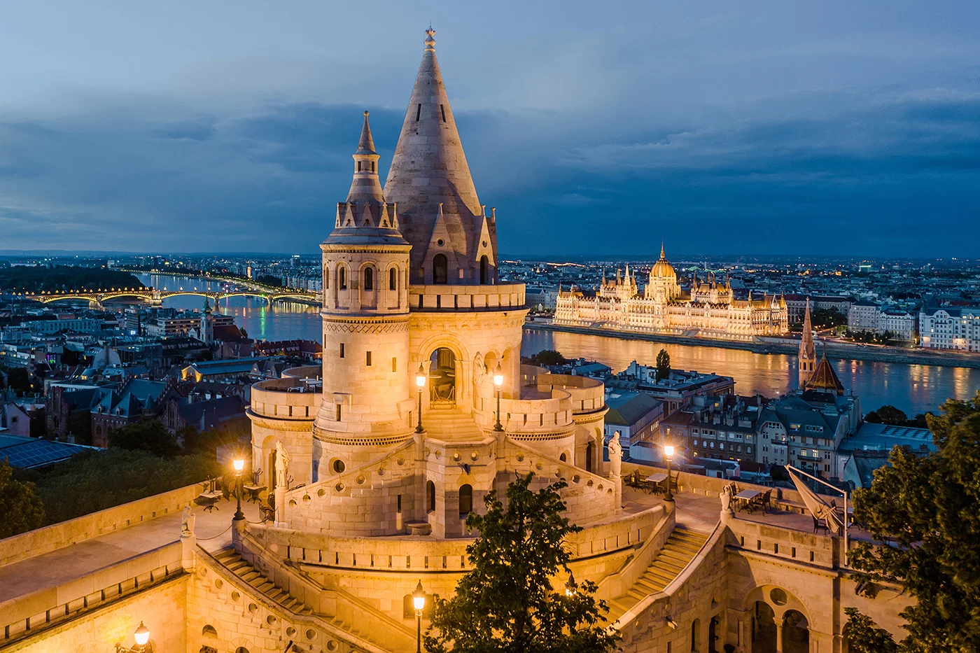 Fisherman's Bastion Silhouette