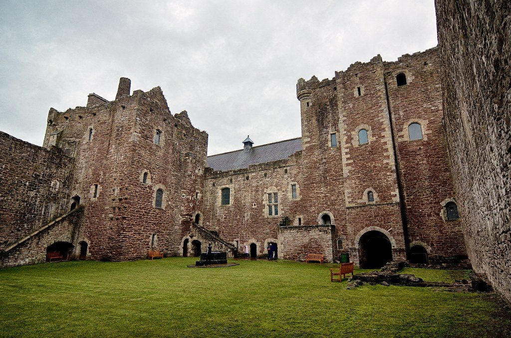 Doune Castle Courtyard