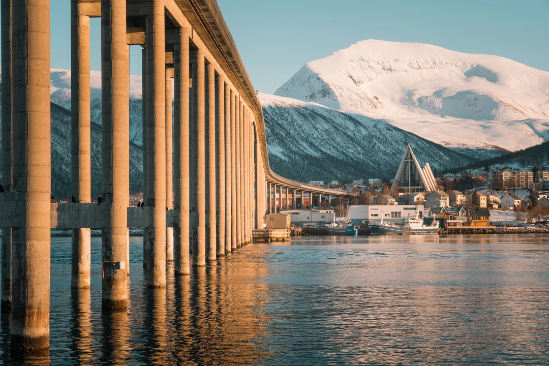 Tromsø Bridge Pedestrian Walkway