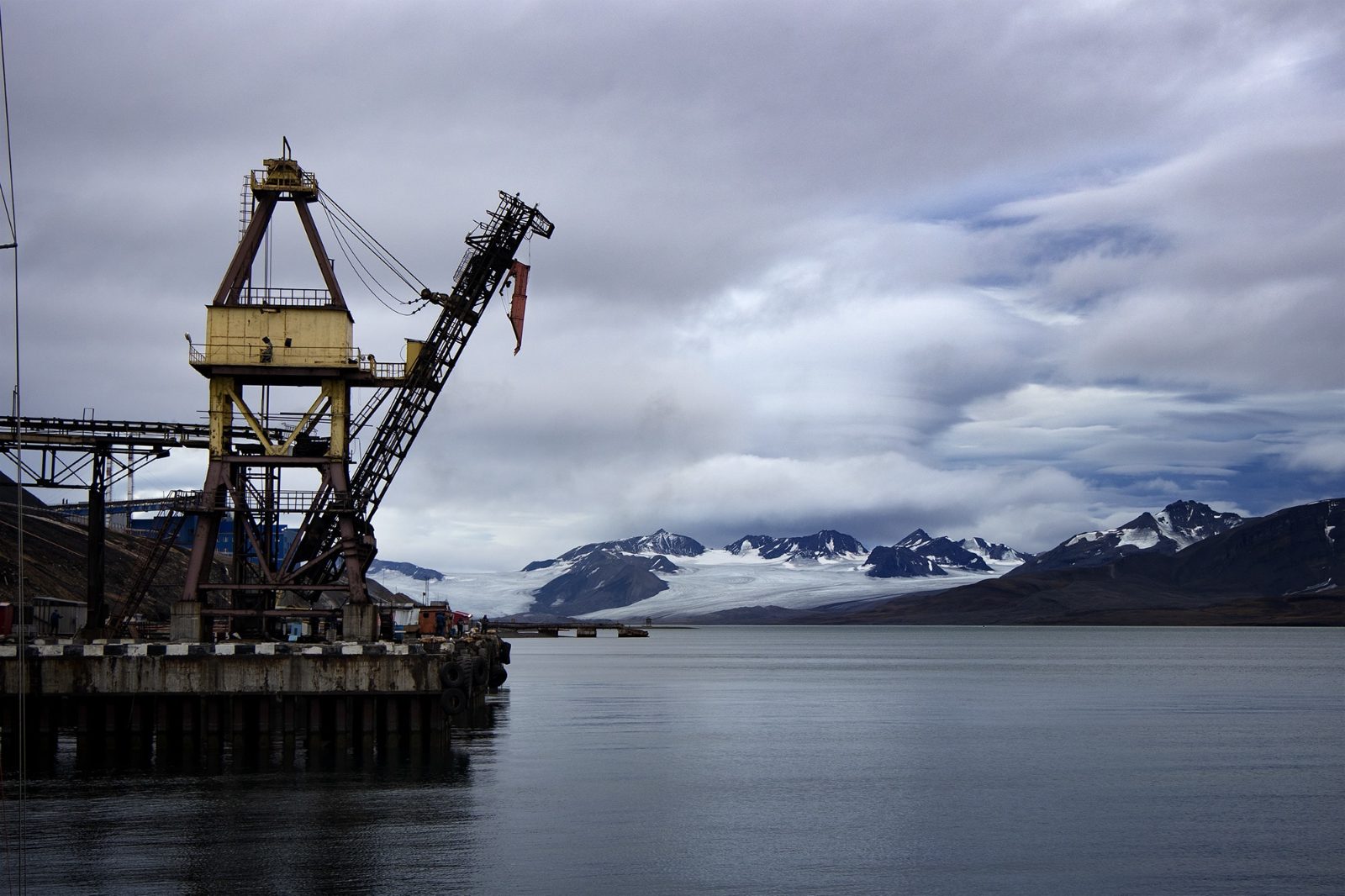 Barentsburg Harbor and Quay