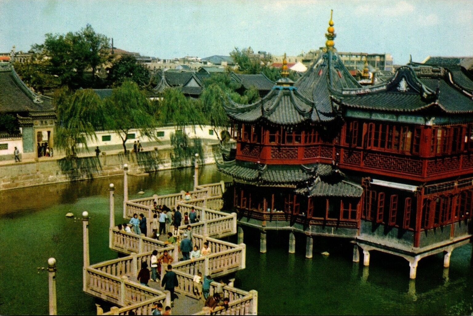Yu Garden Pond Bridge
