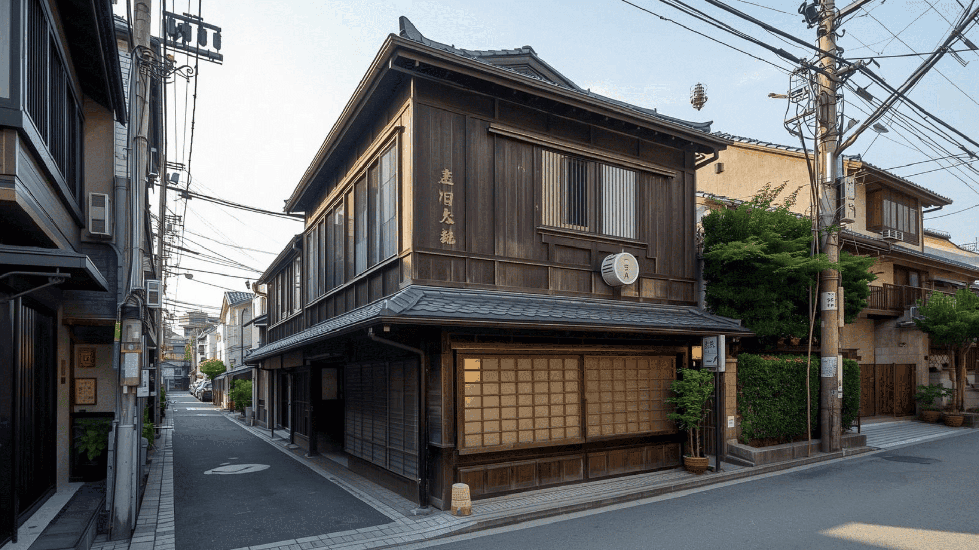 Sagano Residential Streets