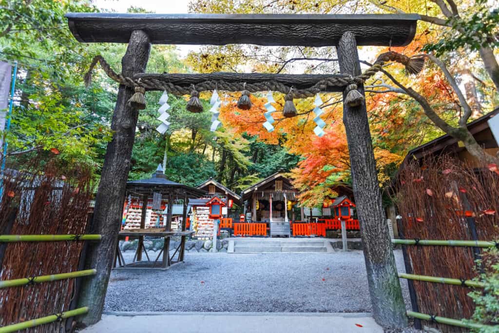 Nonomiya Shrine Entrance