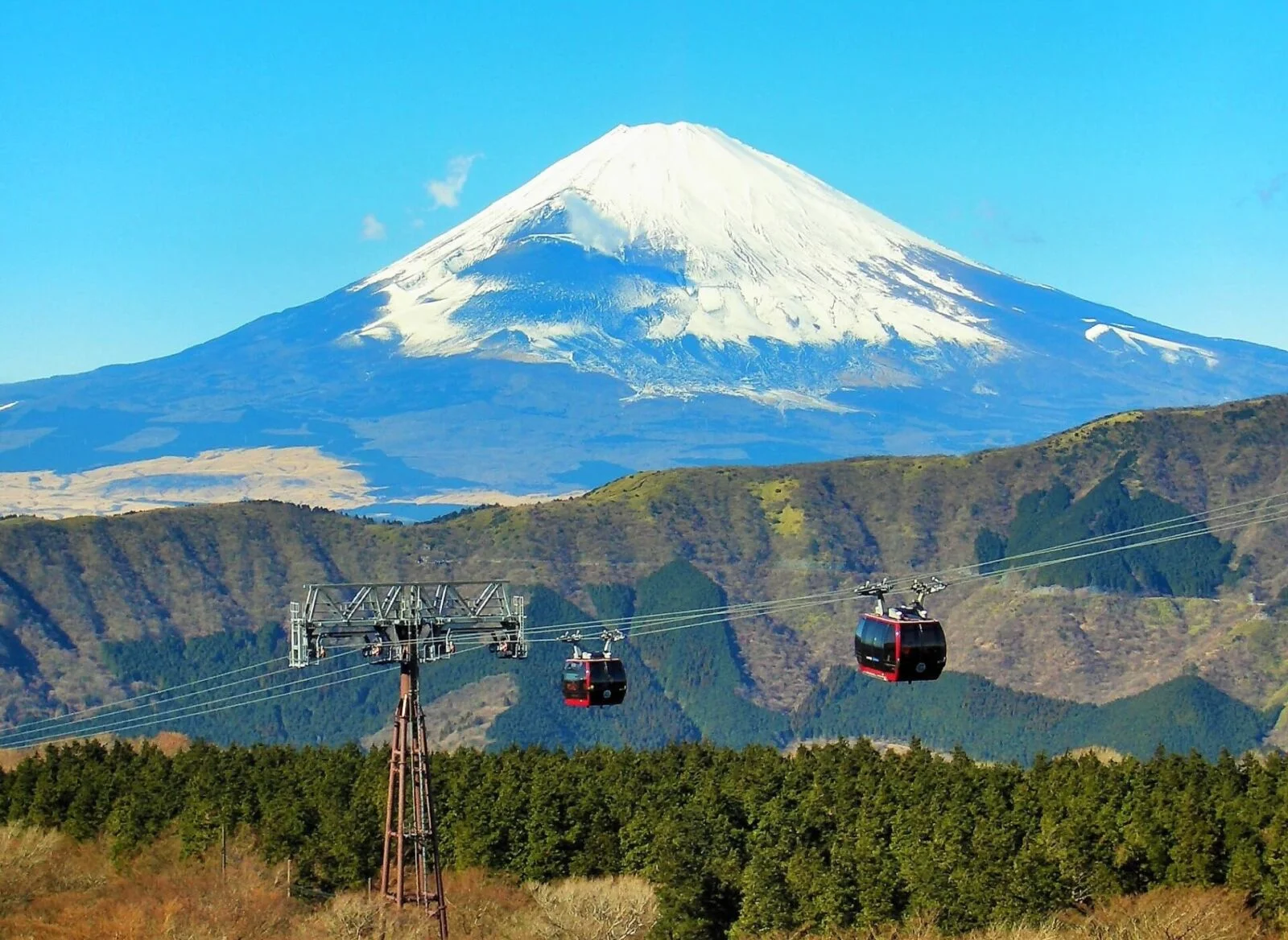 Hakone Ropeway Sounzan Station Lookout