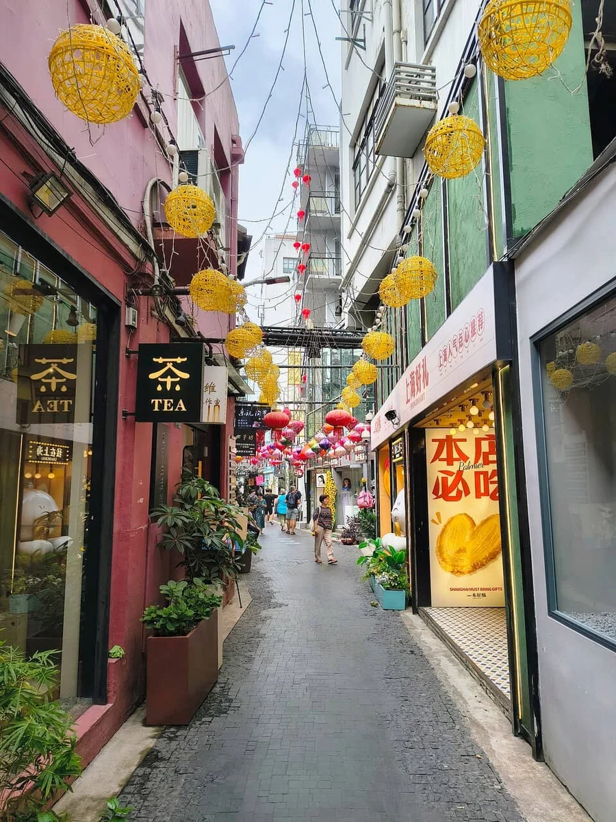 Tianzifang Narrow Alleyways