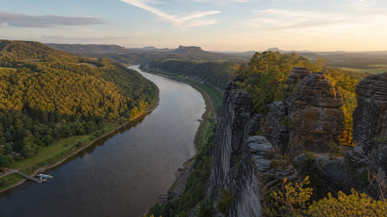 Elbe River Valley