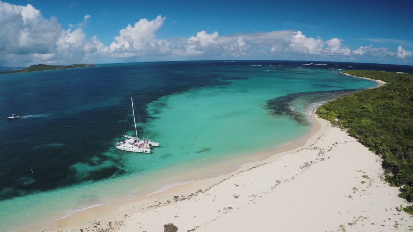 Catamaran Anchorage View