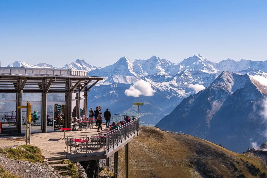 Stockhorn Summit Observation Deck