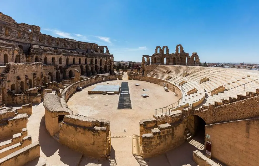 El Jem Arena Floor