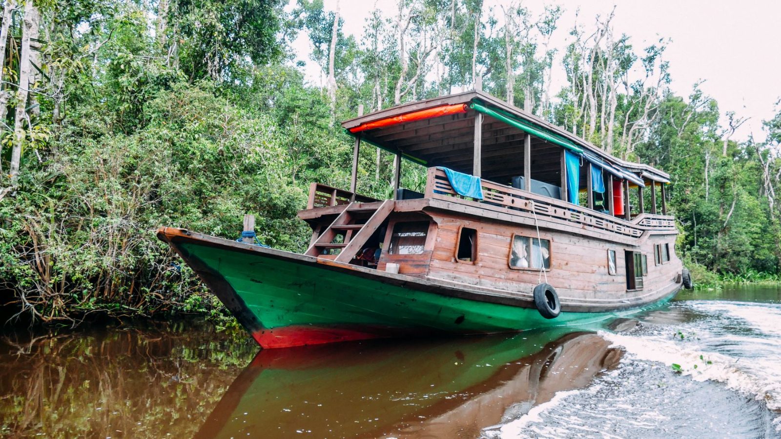 Klotok Boat Deck