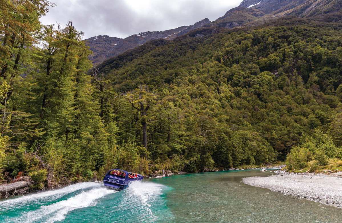 Dart River Canoe and Jet Boat Day Trip