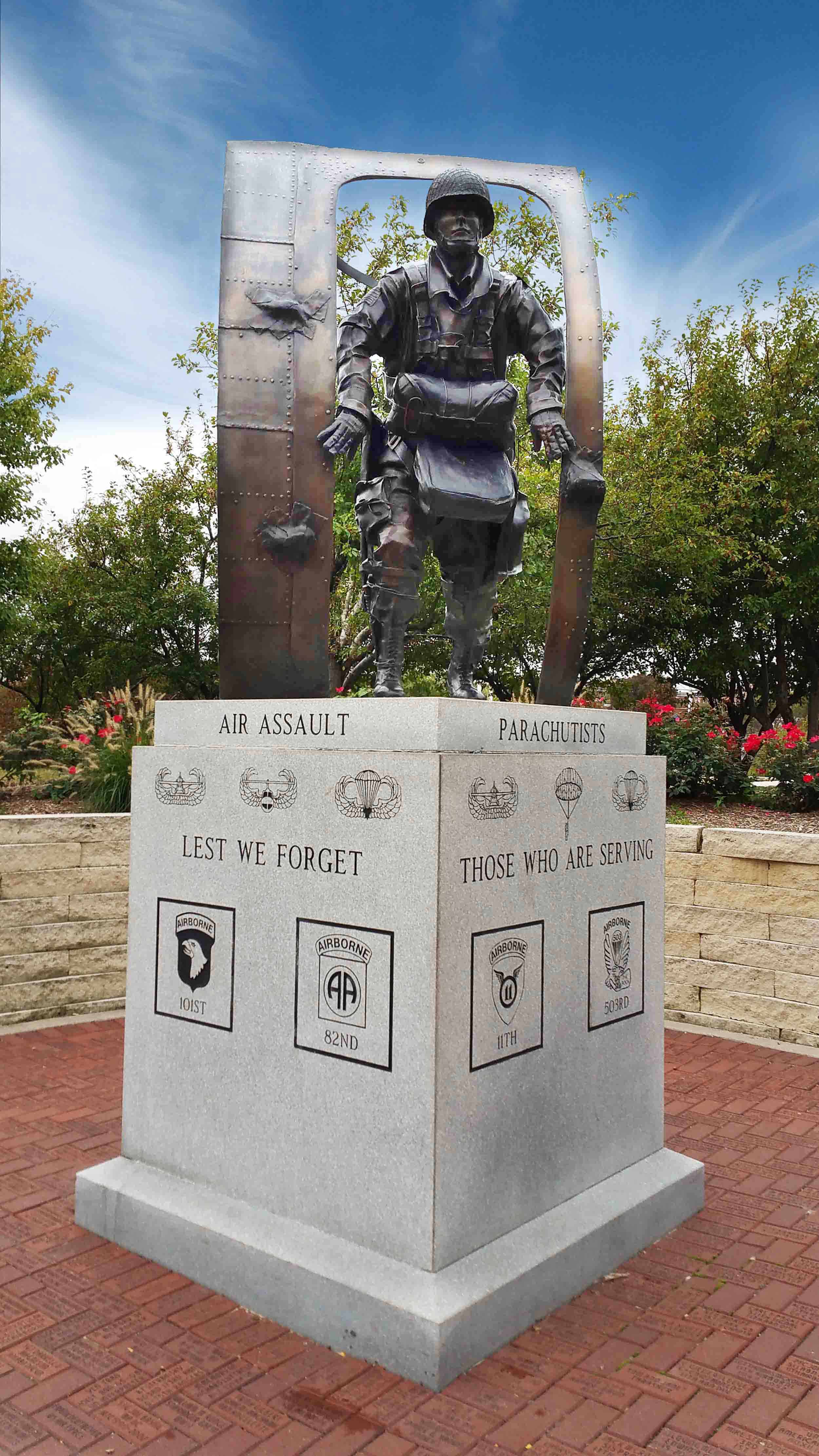 Paratrooper Statue Area