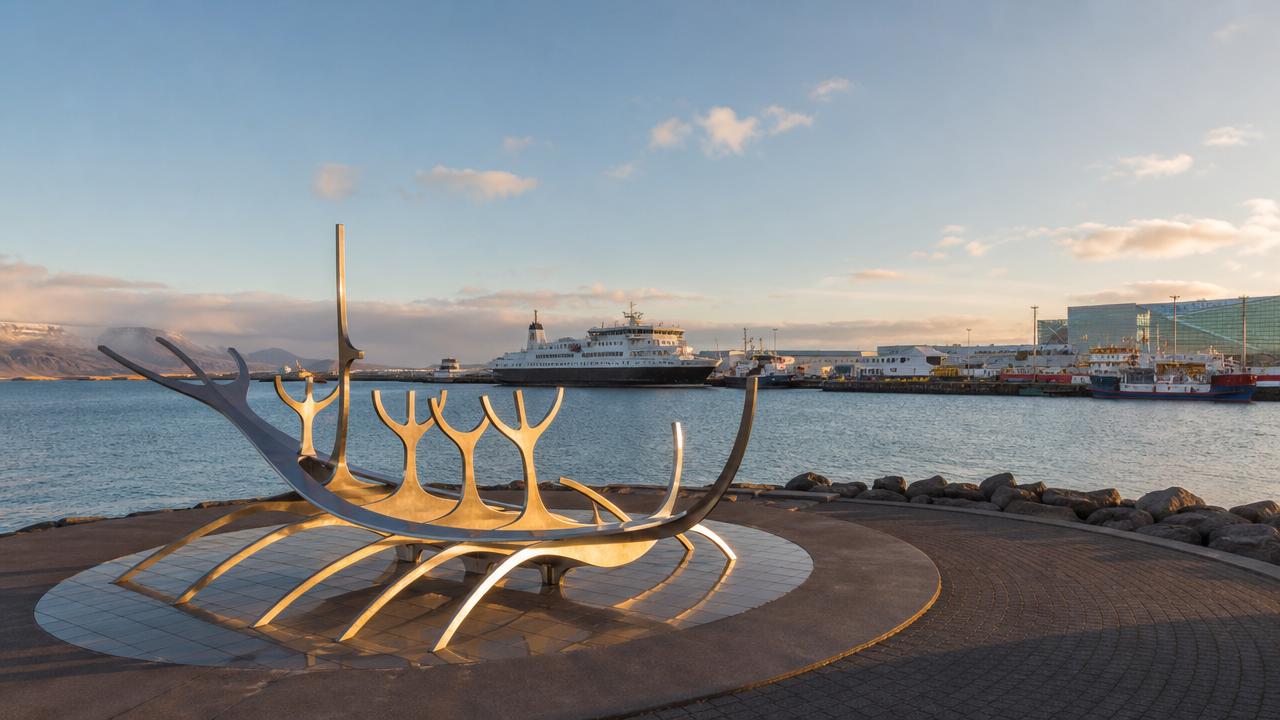 Whale Sculpture at the Harbour