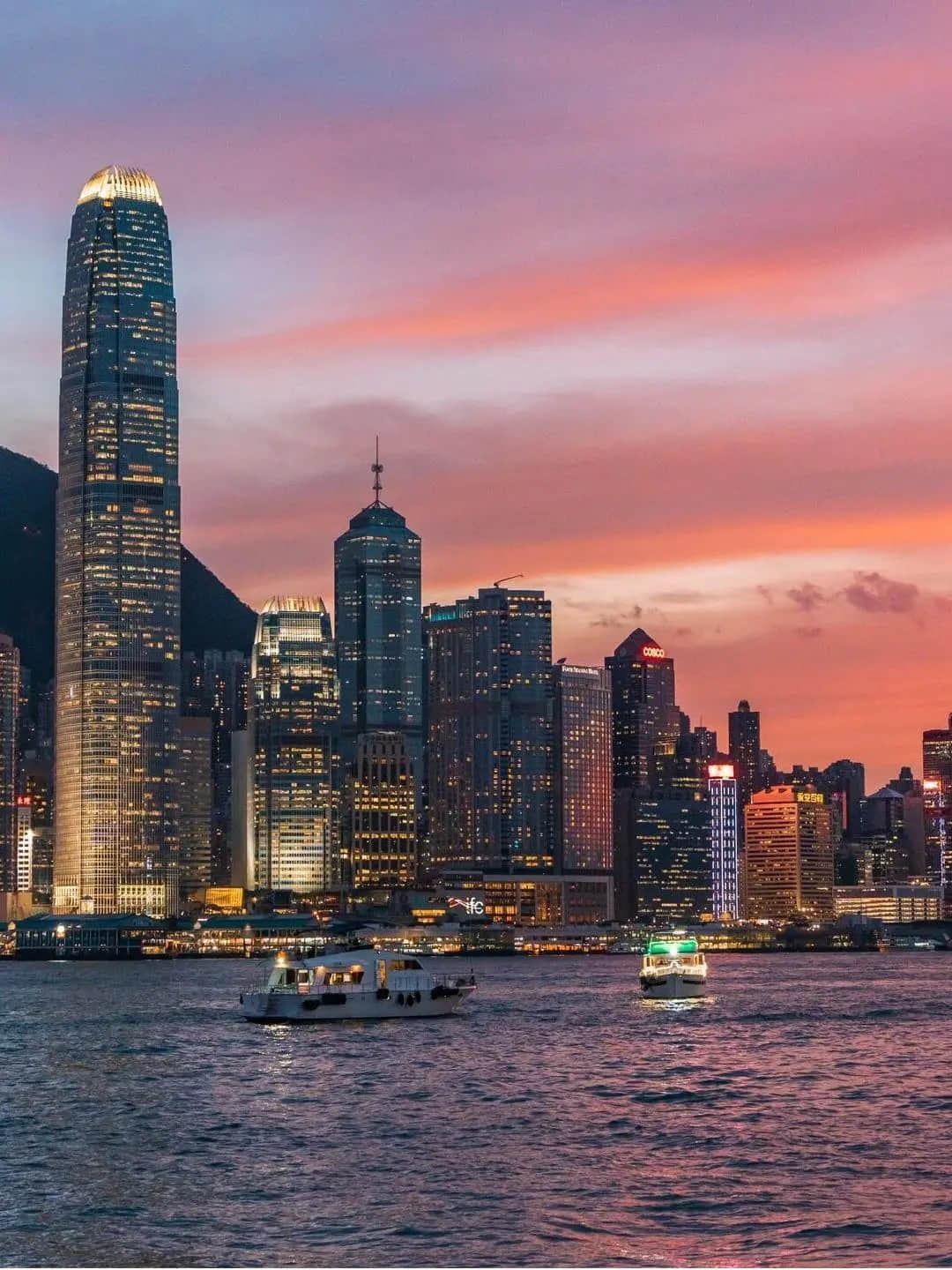 Victoria Harbour Skyline