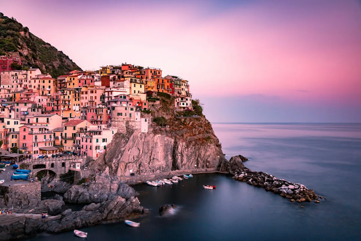 Manarola Cemetery Path