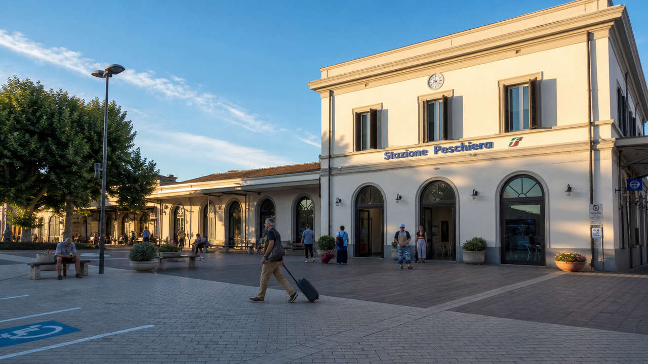 Peschiera Train Station