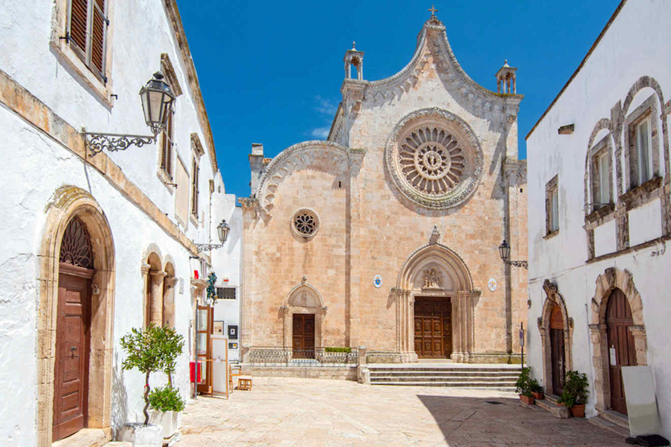 Ostuni Cathedral Facade