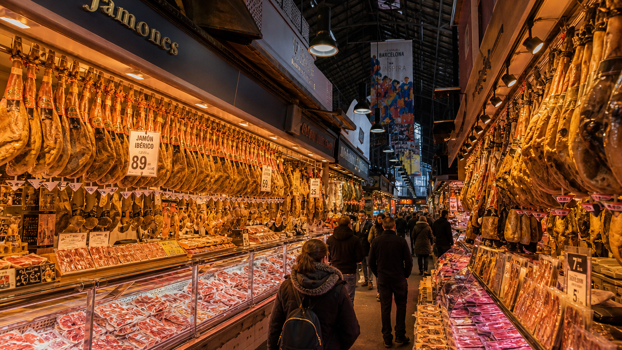 Hanging Jamón Corridor