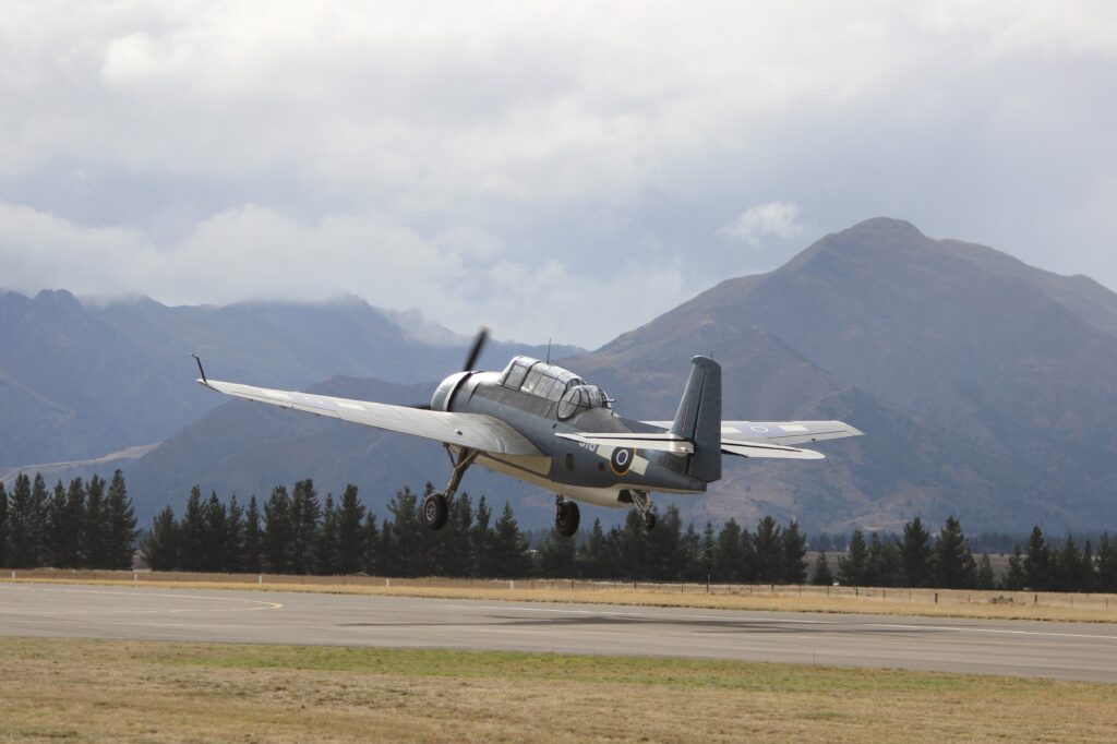 Hangar Entrance Runway View