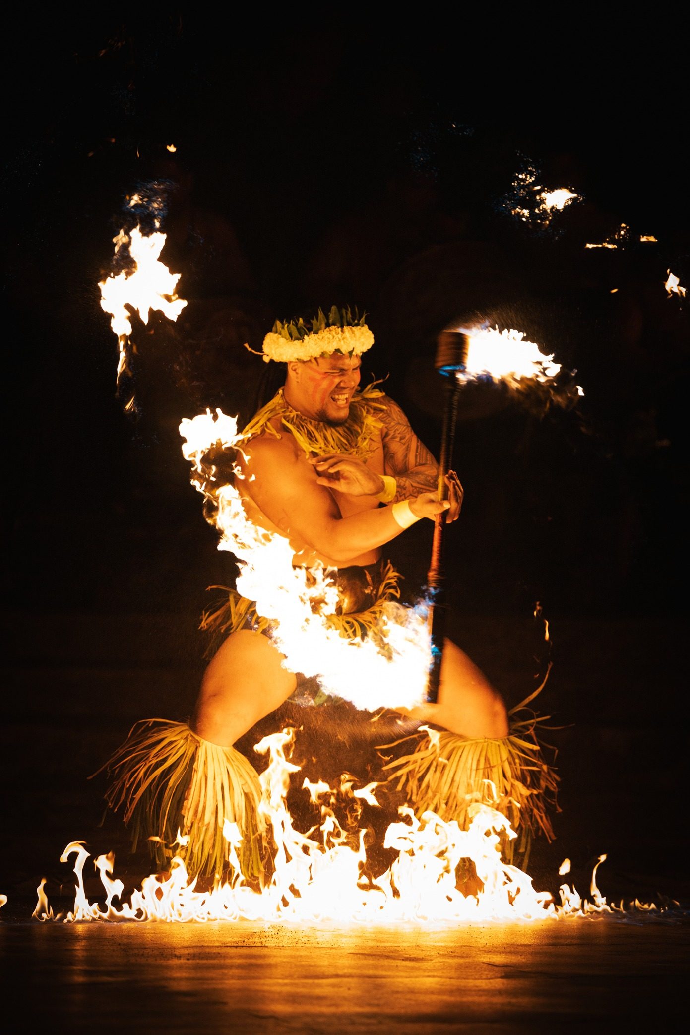 Samoan Fire Knife Dance