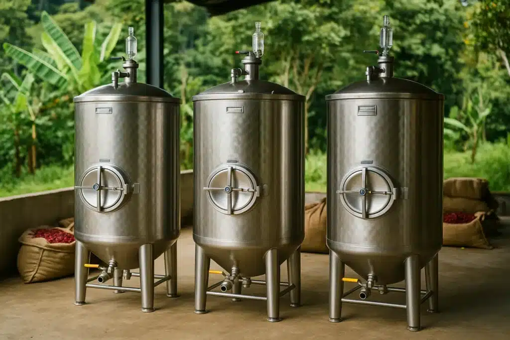 Fermentation Tank Corridor