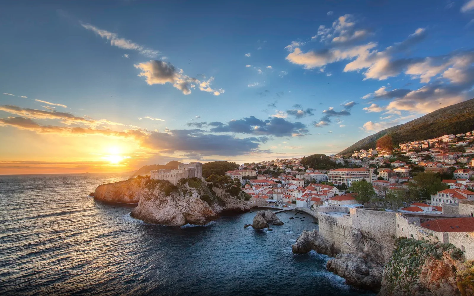 Adriatic Sunset Vistas