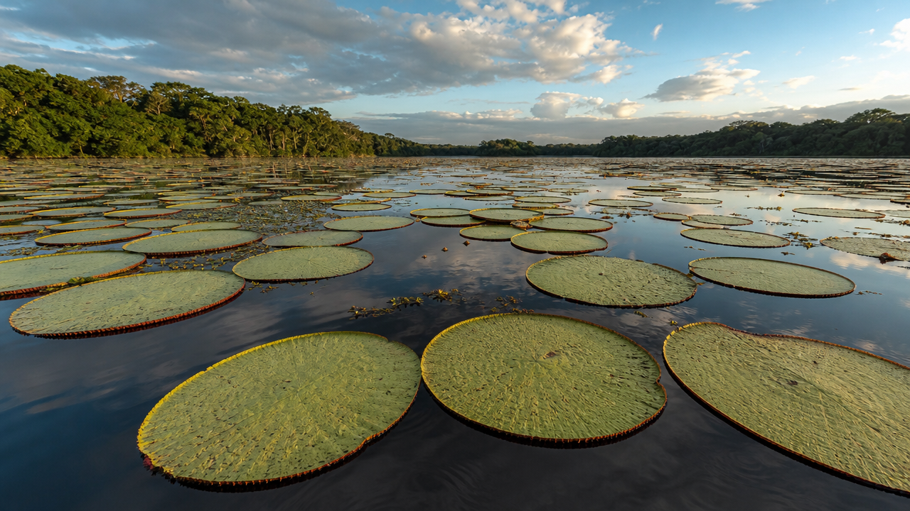 Victoria Regia Lily Ponds