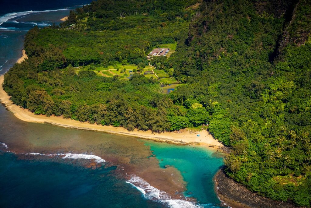 Ke’e Beach perspective
