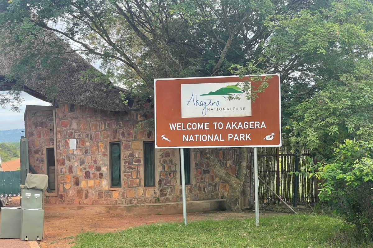 Akagera Park Entrance Gate