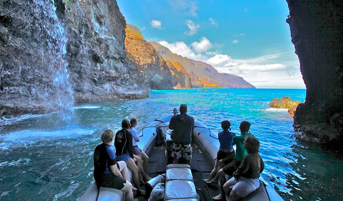 Na Pali Coast Raft Tours Hanalei